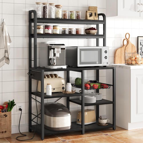 Bakers rack with power - bakers,